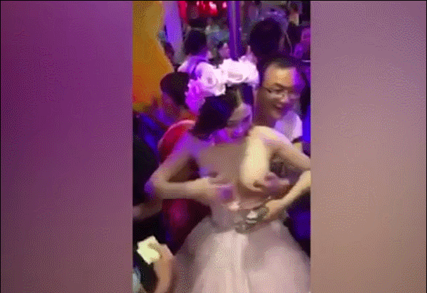 【※マジキチ※】中国の　「花嫁レイプ」　とかいう結婚式での糞文化知ってる？？？こいつらホント民度低いわ。。。（GIFあり）・3枚目