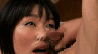 【顔射GIF】ザーメンを顔面にたっぷる発射された女性たちの表情がこちらｗｗｗｗｗｗ（21枚）・18枚目